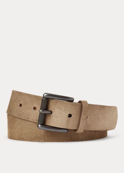 Ralph Lauren Suede Roller-Buckle Bælte Herre Danmark (TZMRC9085)